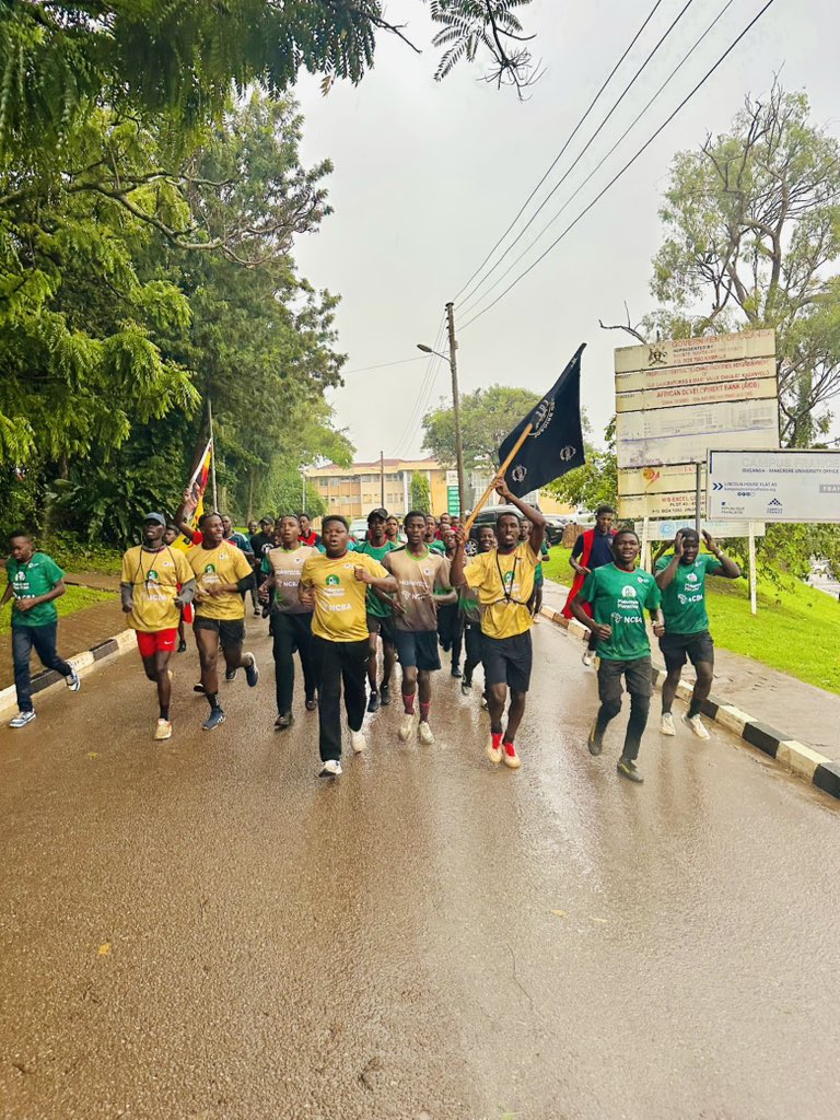 MitchellHallMAK's tweet photo. While the villagers were left snoring, Mitchell ran the Hills for the Future. 🔥. #makereremarathon #RGB https://t.co/Z0pG3mbq1q