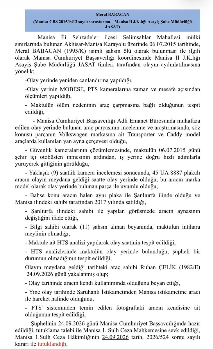 Adem__Taskaya's tweet photo. ADALET BAKANLIĞI 19, 15 ve 11 YILLIK 3 FAİLİ MEÇHUL CİNAYETİ AYDINLATTI https://t.co/g1563bJkK6