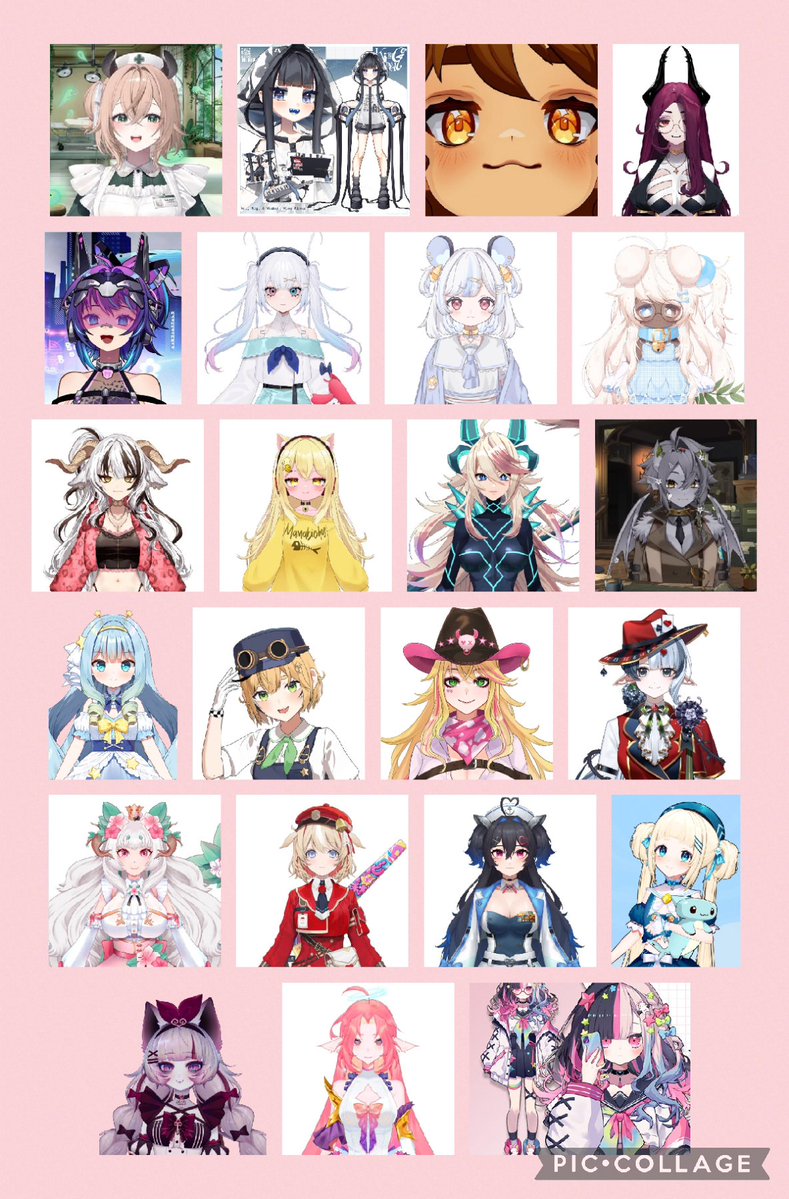 cress80321's tweet photo. Giwi, Lulu Lasso, and Suzuna have been added to this collage. https://t.co/waRZpNcjIJ