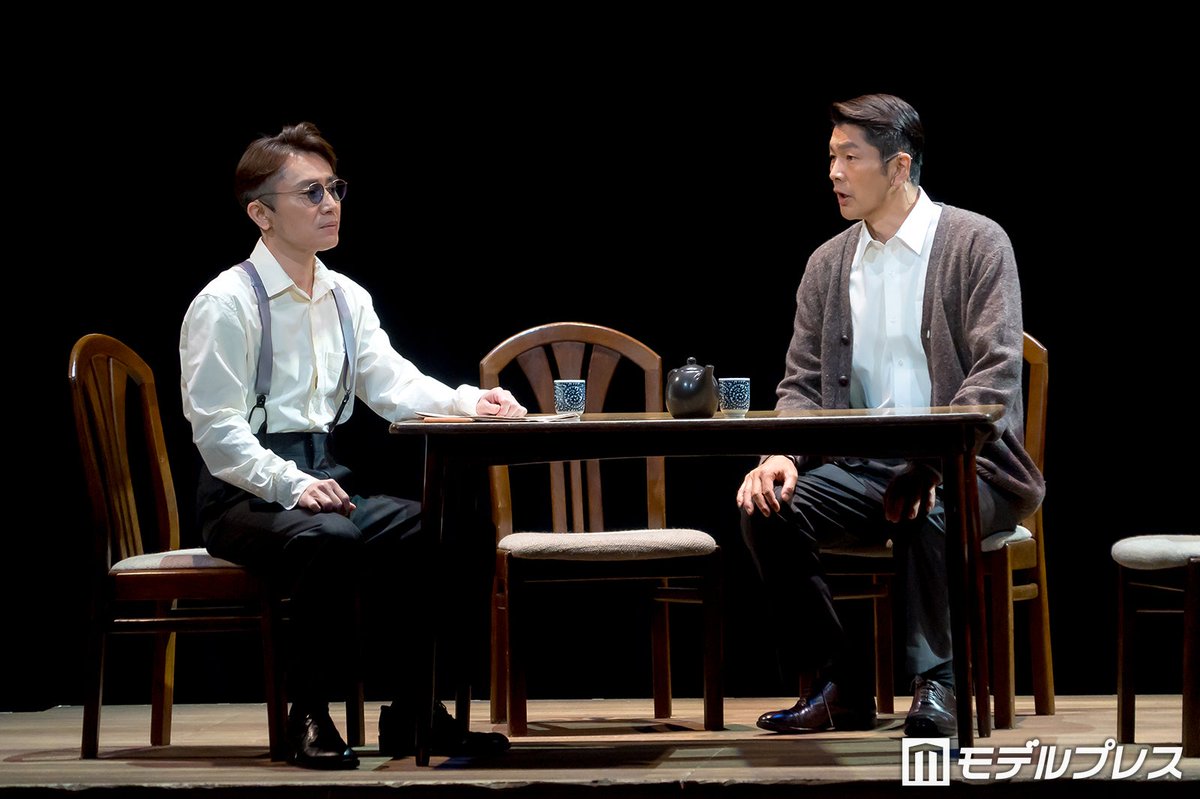 modelpress's tweet photo. 【写真追加】SUPER EIGHT安田章大
茨城弁に挑戦「不思議な言葉でした」💭

メンバー丸山隆平とは「『初日やねぇ』『ファイトやでぇ』『体気をつけやぁ』って、労り合いました」

📷️『髪結いの亭主』プレスコール写真多数
https://t.co/wRvz0twKum https://t.co/zogqDXdzMc