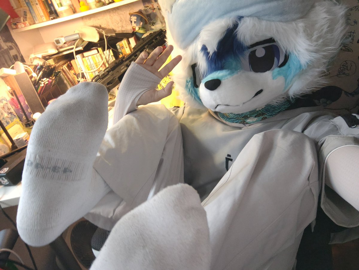 XOGO123456's tweet photo. 宝你凑凑的～

#furry #FURRY #兽装 #白袜 https://t.co/J310vaehq0