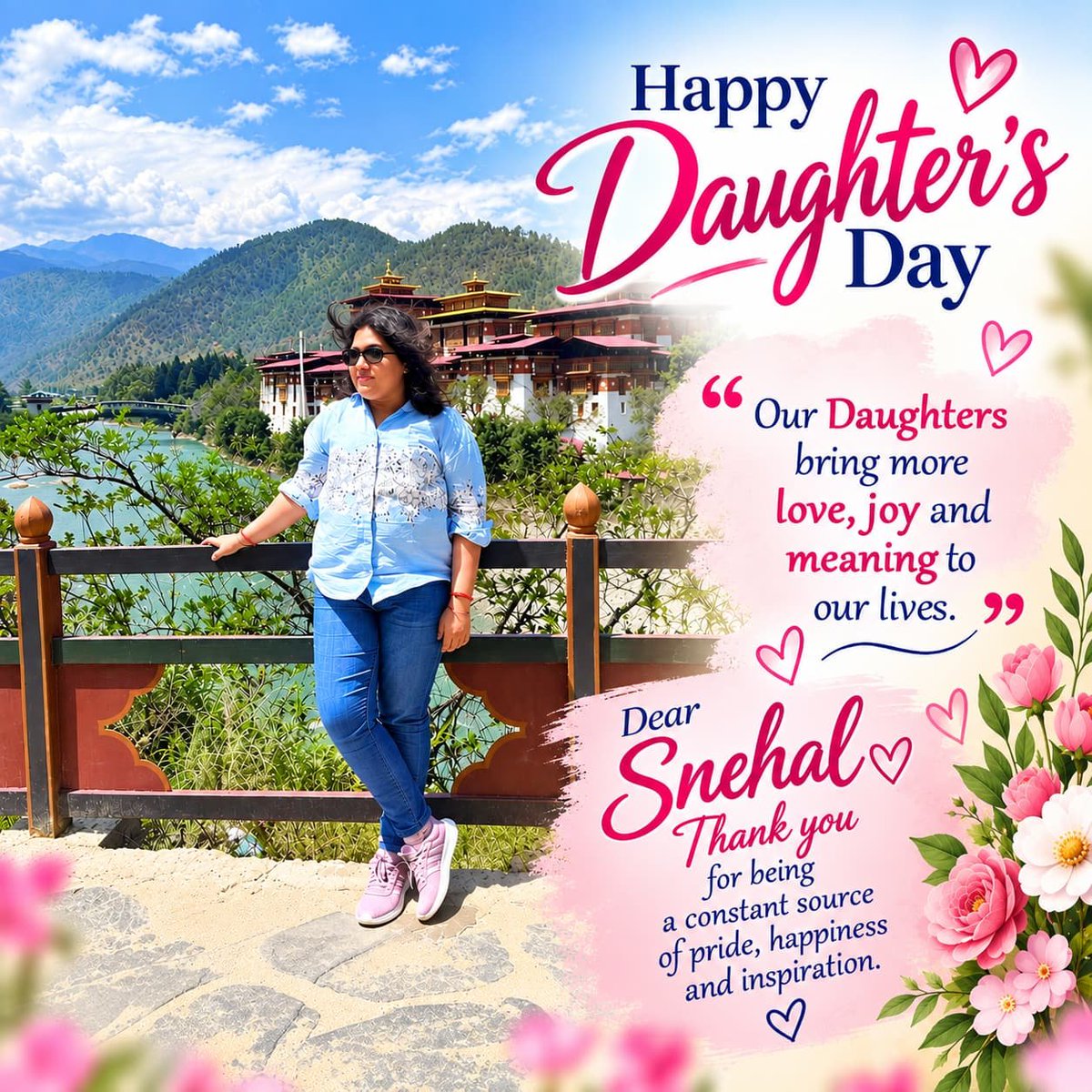 PalashSarkhel's tweet photo. #DaughtersDay # HappyDaughtersDay #LoveandHappiness #DaughtersAreSpecial https://t.co/QbqVC66kJu