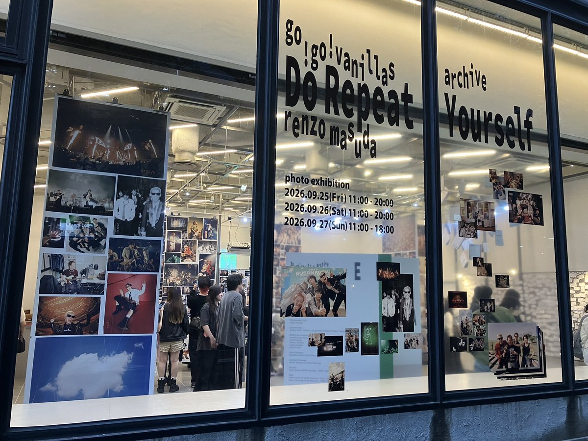Gdur3D's tweet photo. 今日は渋谷でレンゾさんのバニラズ写真展。なかなかにねぇ、衝撃的な一葉を見つけてしまい動揺してしまいましたアワアワ。 https://t.co/gMGm75Sor6