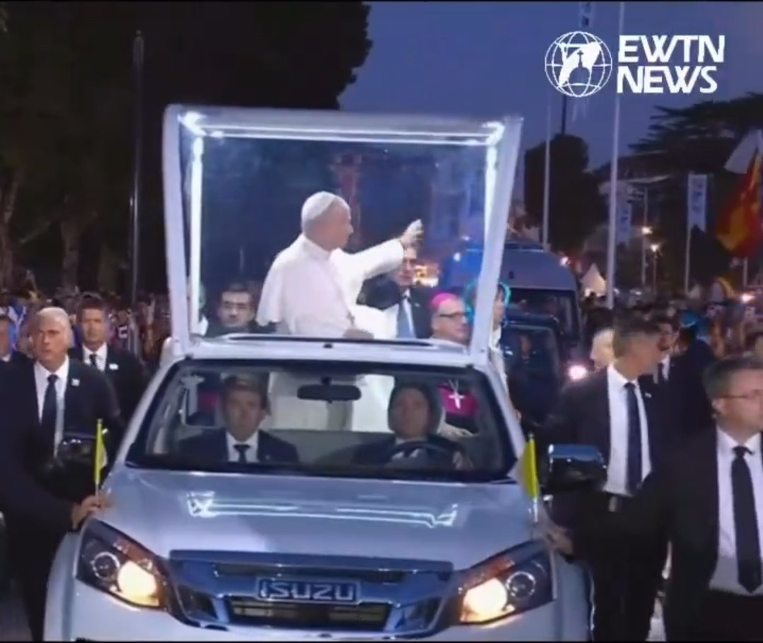 pauloMDtweets's tweet photo. The Popemobile of Pope Leo XIV in Lourdes is proudly Philippine made! It is @isuzuphil, designed and manufactured especially for the pope and donated to the Vatican by the late Ambassador Antonio L.  Cabangon Chua, founder of Isuzu Gencars. 

A gift from the Philippines now travels with Pope Leo XIV as he blesses people and touches lives around the world! 🇵🇭🇻🇦

©️ EWTN Vatican/Dominus Est (FB)