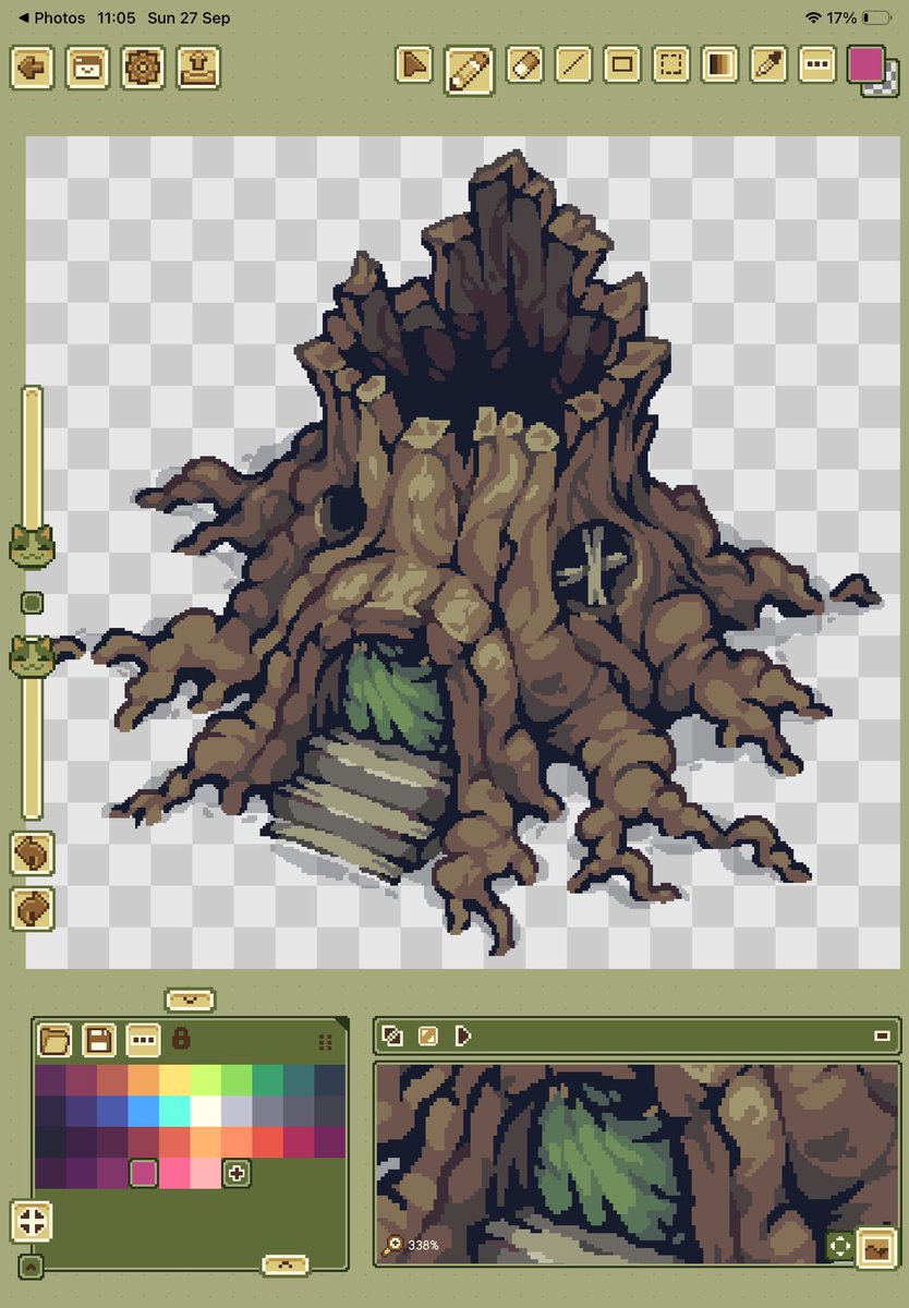 pixquare_app's tweet photo. dead tree 🌲🪵 #pixquare #pixelart https://t.co/PjSkVgDJmq