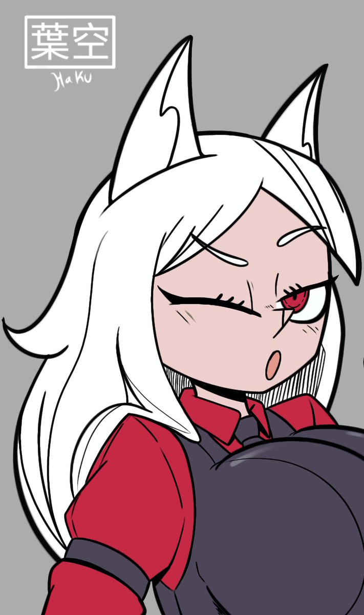 HakuNaoNao's tweet photo. Cerberus wants some pats~ 👀🔥
Left, middle or right? 

Flat color version

#Helltaker #cerberus https://t.co/vDrNvEH1O9