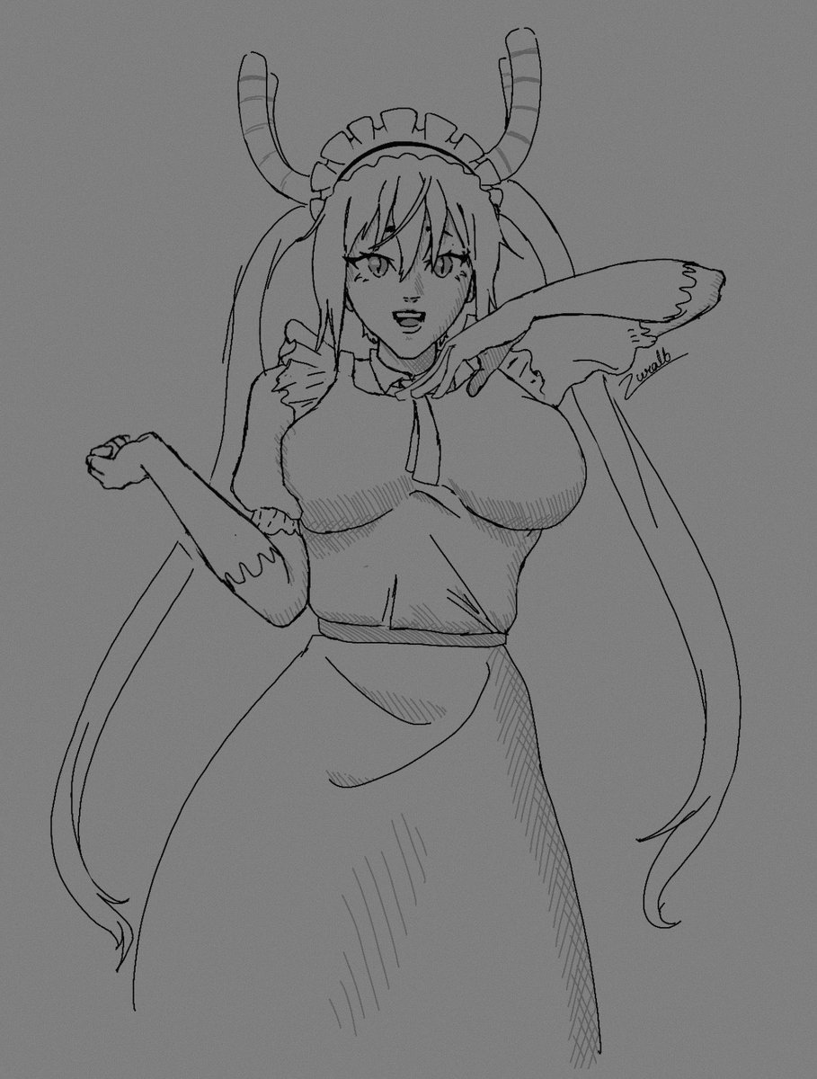 zuralb's tweet photo. #tohru #dragonmaid https://t.co/nTCJXPUCER