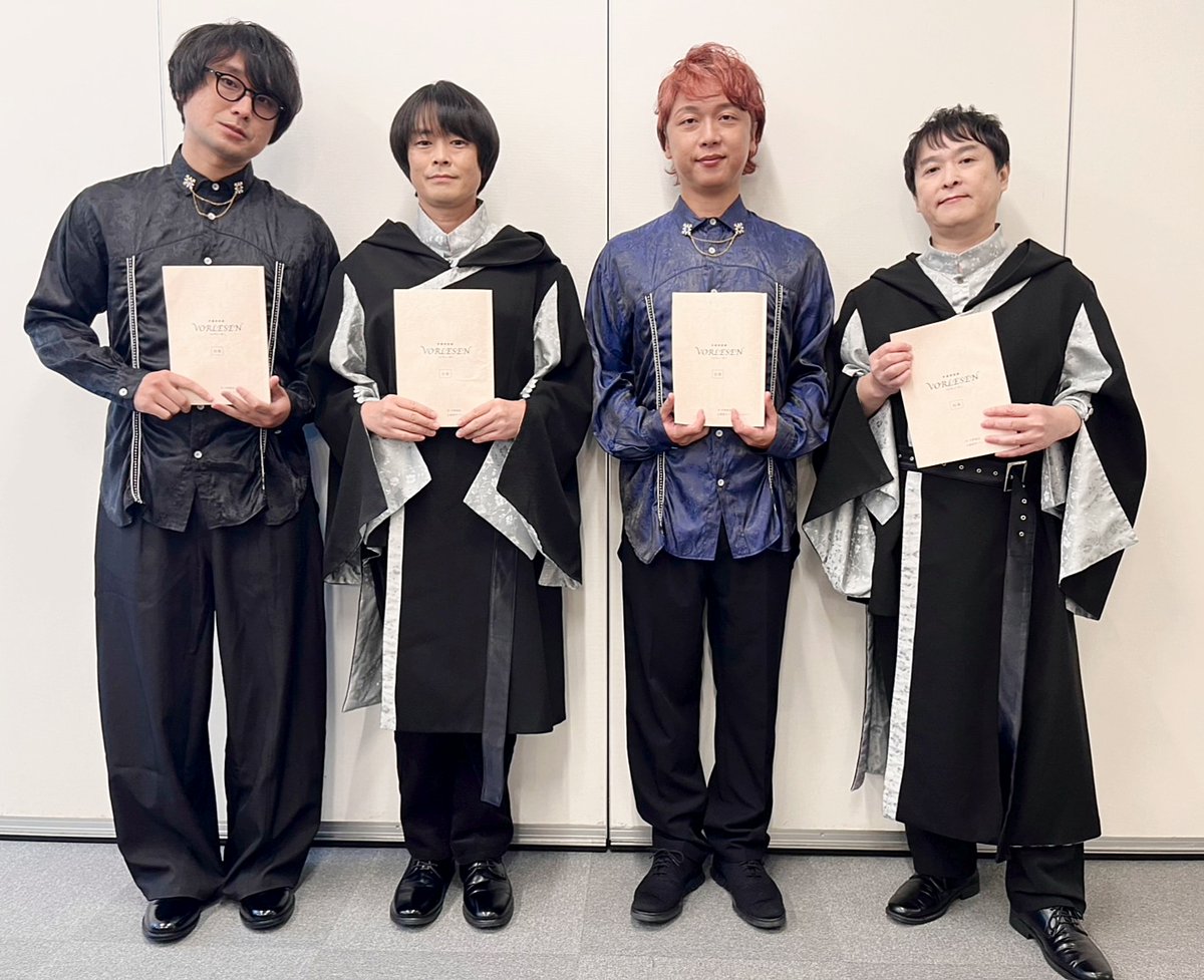 vorlesen_info's tweet photo. 岩手公演ご来場ありがとうございました😊
#保志総一朗,#阪口大助,#立花慎之介,#笠間淳

シューマンとブラームスをめぐる物語…
最後はまさかの結末でしたね🤫
トークコーナーでは岩手トークや朗読のお話しなど
たくさんお話しいただきました👏

次回公演は群馬公演🐴
#保志総一朗,#野島健児,#増田俊樹,#広瀬裕也,#服部想之介
https://t.co/9ZMCrkKq5r
#フォアレーゼン