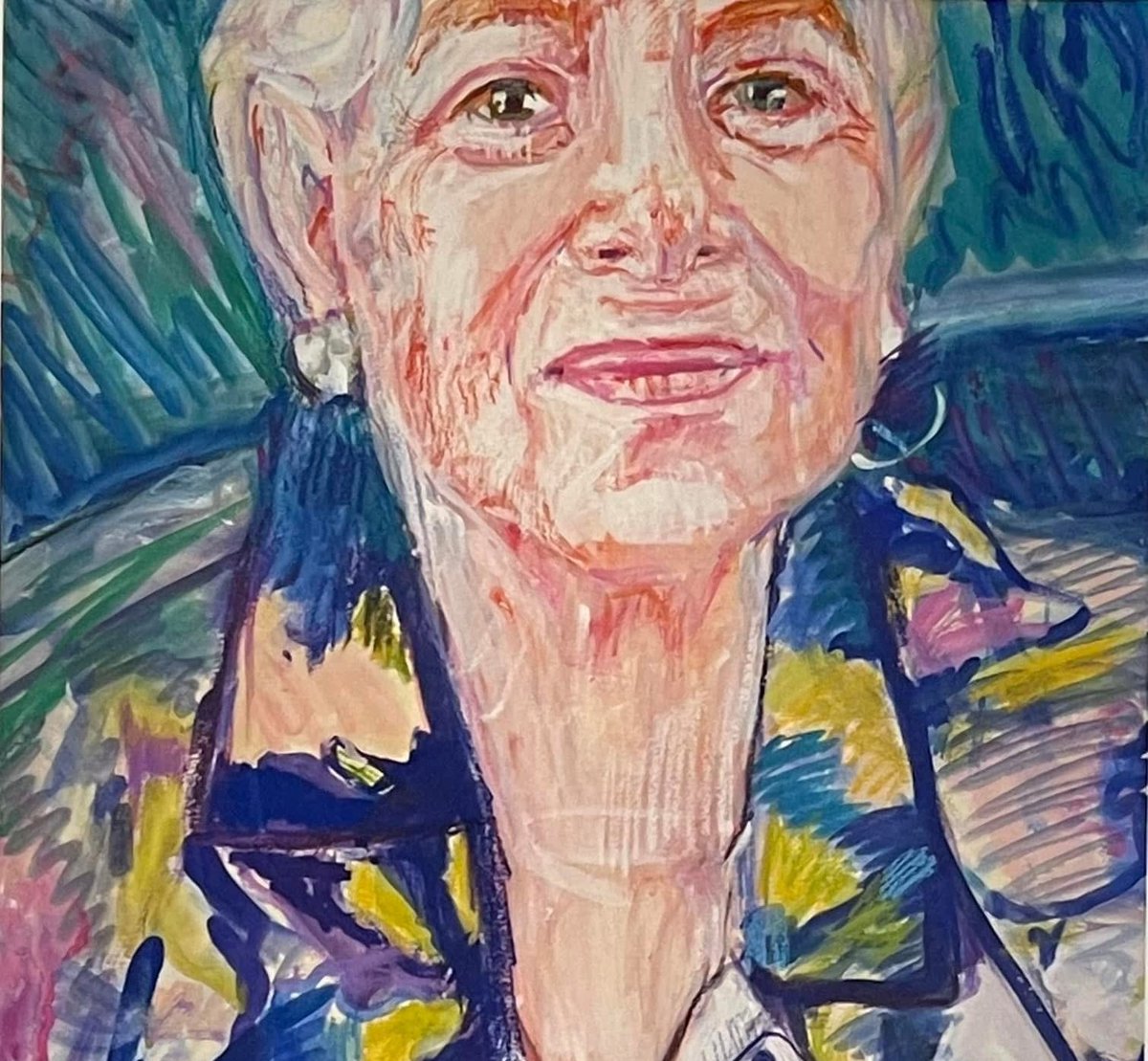 WilmaBulkinMD's tweet photo. My Artists Friends 1997 . Wilma’s Art. Watercolor Portraits #artist https://t.co/5R8tTdk26g