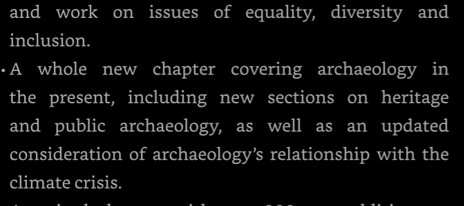 Kilbanewins's tweet photo. The utter, total intellectual capture of higher education by the left has no signs whatsoever of slowing down. I signed up for an online archaeology course at Oxford. Look what I have to deal with on PAGE ONE. FFS! https://t.co/T1YegYMhkn