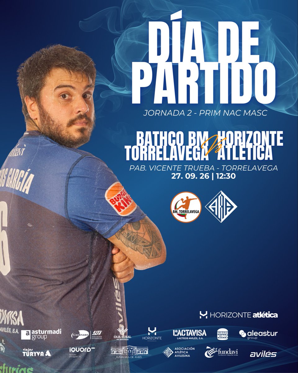 atletica_bm's tweet photo. ¡𝗗𝗜𝗔 𝗗𝗘 𝗣𝗔𝗥𝗧𝗜𝗗𝗢! 𝗣𝗿𝗶𝗺𝗲𝗿 𝗱𝗲𝘀𝗽𝗹𝗮𝘇𝗮𝗺𝗶𝗲𝗻𝘁𝗼. 💥 ⚔️

🏆 𝗝𝗢𝗥𝗡𝗔𝗗𝗔 𝟮 ➡️ Bathco Torrelavega 🆚 Horizonte Atlética 
🕐 𝗛𝗼𝘆 | 𝟭𝟮:𝟯𝟬𝗵
📍 𝗣𝗮𝗯𝗲𝗹𝗹𝗼́𝗻 𝗩𝗶𝗰𝗲𝗻𝘁𝗲 𝗧𝗿𝘂𝗲𝗯𝗮, 𝗧𝗼𝗿𝗿𝗲𝗹𝗮𝘃𝗲𝗴𝗮

@Avilesina_ https://t.co/NNsAWWVSaO