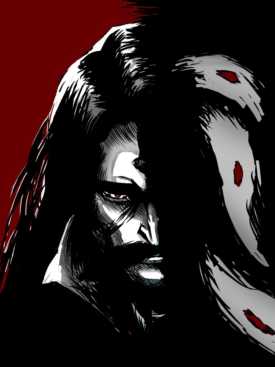 SHrineK385830's tweet photo. ぼかしがない方が好み？
#BLEACHㅤㅤㅤ #Yhwach 
「全て視えている」

制作時間　01:24 https://t.co/WEHRWgBrDL