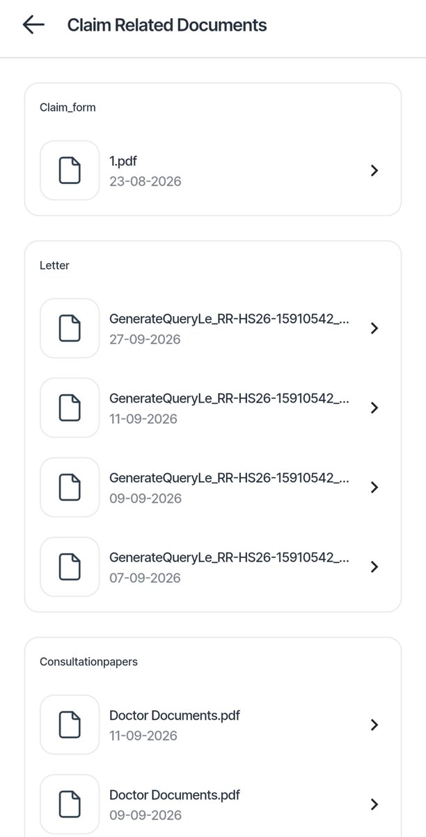 NechlaniDeepak's tweet photo. Day 36 of public escalation.
36 days since reimbursement claim filed. File: RR-HS26-15910542
@HDFCERGOGIC AGAIN asking for documents I have already uploaded 3 TIMES.
How many times must customer submit the same documents before you process the claim? Unacceptable @jagograhakjago https://t.co/Mlpt2yRES5