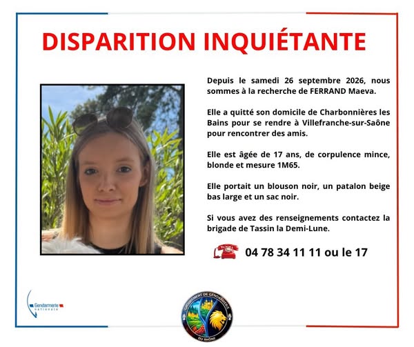 PatrioteEngager's tweet photo. #DisparitionInquietante  ⤵️ https://t.co/XZALdzJFcG