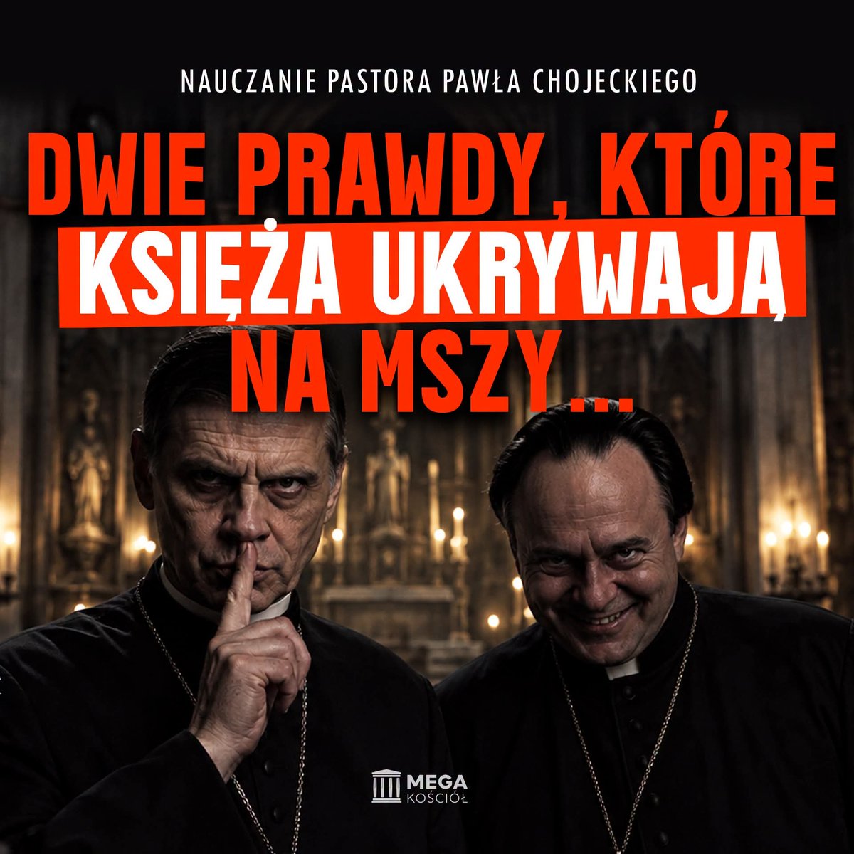 idzpodpradpl's tweet photo. 🔴 DZISIAJ O 13:00 | Nauczanie pastora @PawelChojecki: https://t.co/iIvbK5ByRU

⛪ Na każdej mszy każdy ksiądz wciska Ci przynajmniej dwa fundamentalne kłamstwa, które trzymają Cię z dala od osobistej relacji z Jezusem i od przyjęcia od Niego prezentu zbawienia.
⚠️ Czas przestać dawać się oszukiwać klerowi i zaufać samemu Jezusowi! ✝️

⏰ Dziś o 13:00! Do zobaczenia!

#IPPTV #nauczanie #spotkanieKościoła #Biblia #protestanci