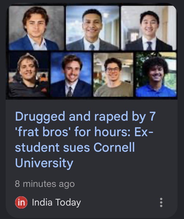 adamemedia's tweet photo. They’re breeding the next generation of the Epstein class at universities like Cornell. https://t.co/rg91qwQI9i