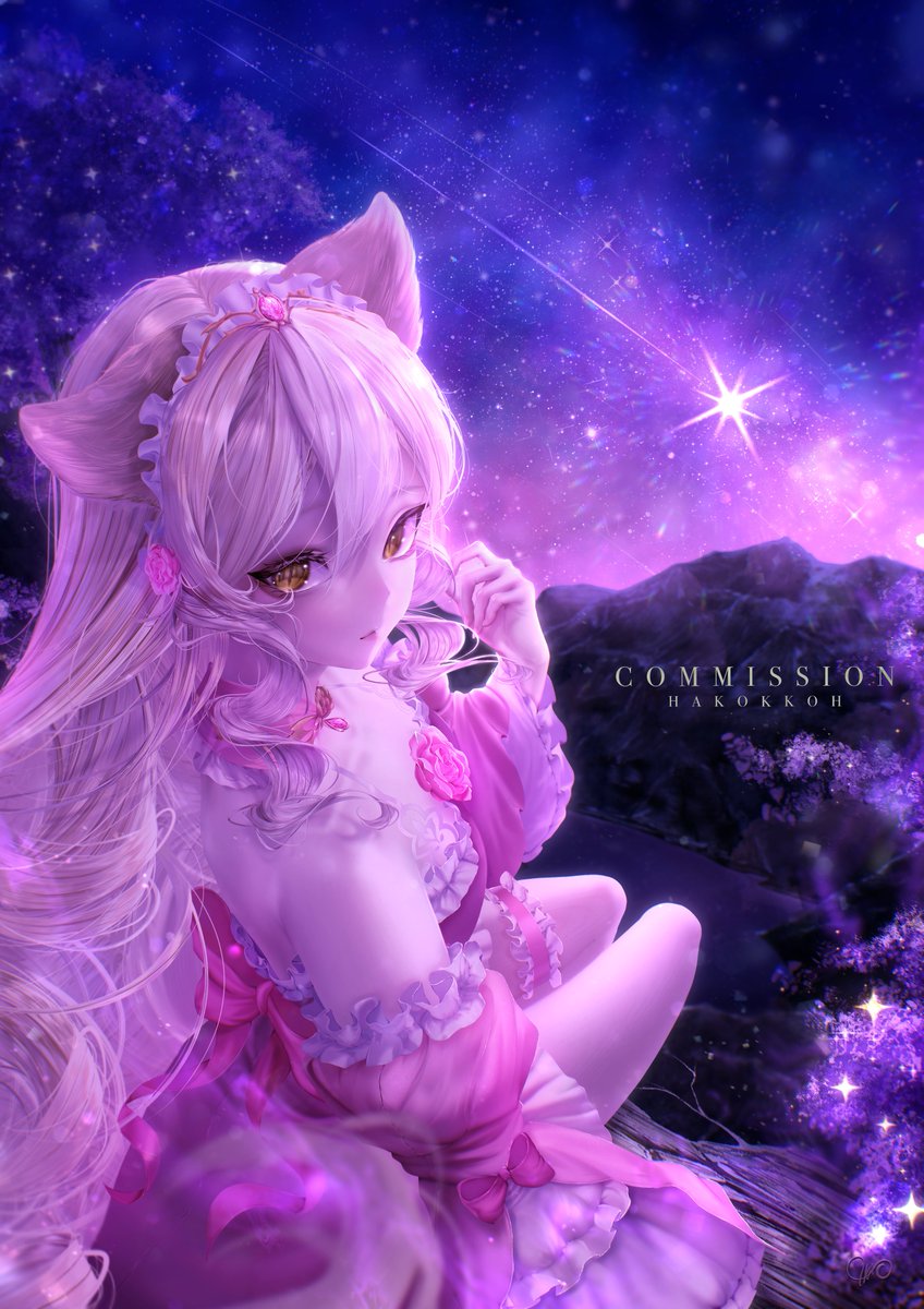 Hakokkoh's tweet photo. Gift commission for @ItsMoofie
🩷
Thanks for your order—it was a pleasure to draw her (*≧∇≦)ﾉ💕🩷💗

Application : clip studio paint ex
Time of work : 36h
Commission open on Vgen !
——————————
#vtuber #moofie #tigart #commissionsopen #fanart https://t.co/rgDU7NP9js