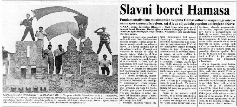 sprehajalec100's tweet photo. Podpora Dela nekoč slavnim borcem Hamasa. https://t.co/4wcjWMLdQG