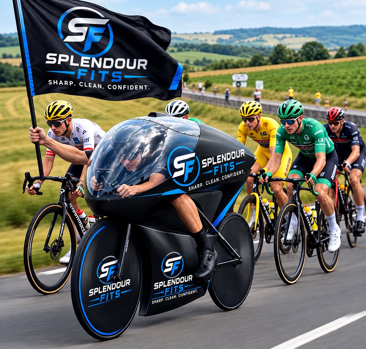 splendourfits's tweet photo. Let the race began https://t.co/pvm0IKScrg