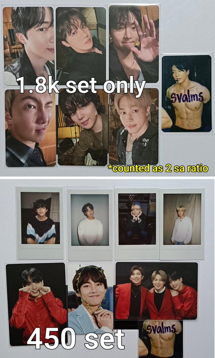 svalms's tweet photo. WTS LFB BTS PH Onhand

Follow ratio
Must take all to push

Video condi in reply
❌sensitive

📌Taehyung bandana ganda tampo pc Arirang golden jk 3D live on stage photocard target exclusive RIM layover PST powerstation SW soundwave v type pob dila tingi set I am still Jungkook https://t.co/kHemECE4ui