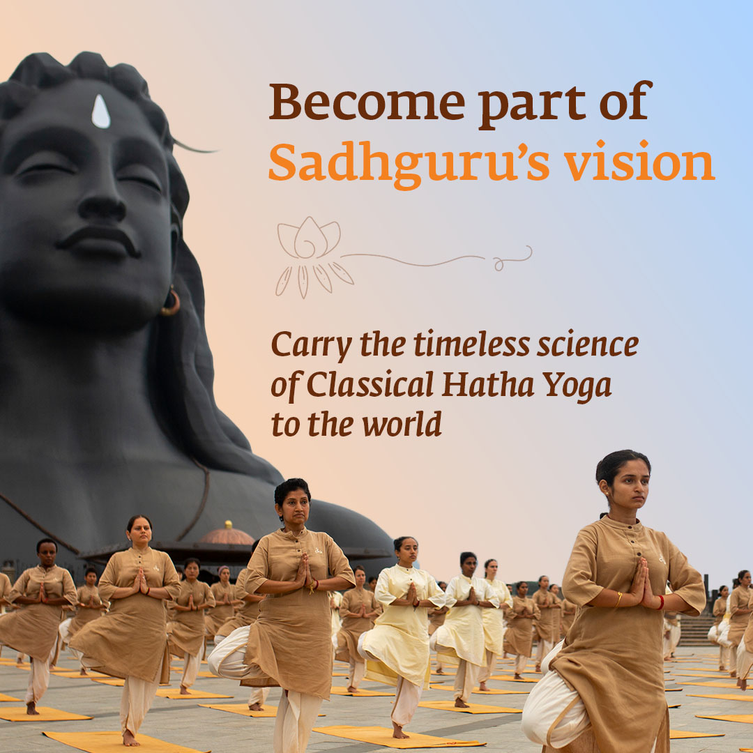 ishafoundation's tweet photo. Sadhguru Gurukulam Hatha Yoga Teacher Training is a 21-week residential program designed by Sadhguru to learn, experience, and offer Classical Hatha Yoga in its full depth and dimension.
The training brings back dimensions of Hatha Yoga that are almost extinct, offering a rigorous and immersive environment for those who wish to become Hatha Yoga teachers.
Applications for the 2027 batch are now open! Apply Now:https://t.co/kGZYpUJm4i