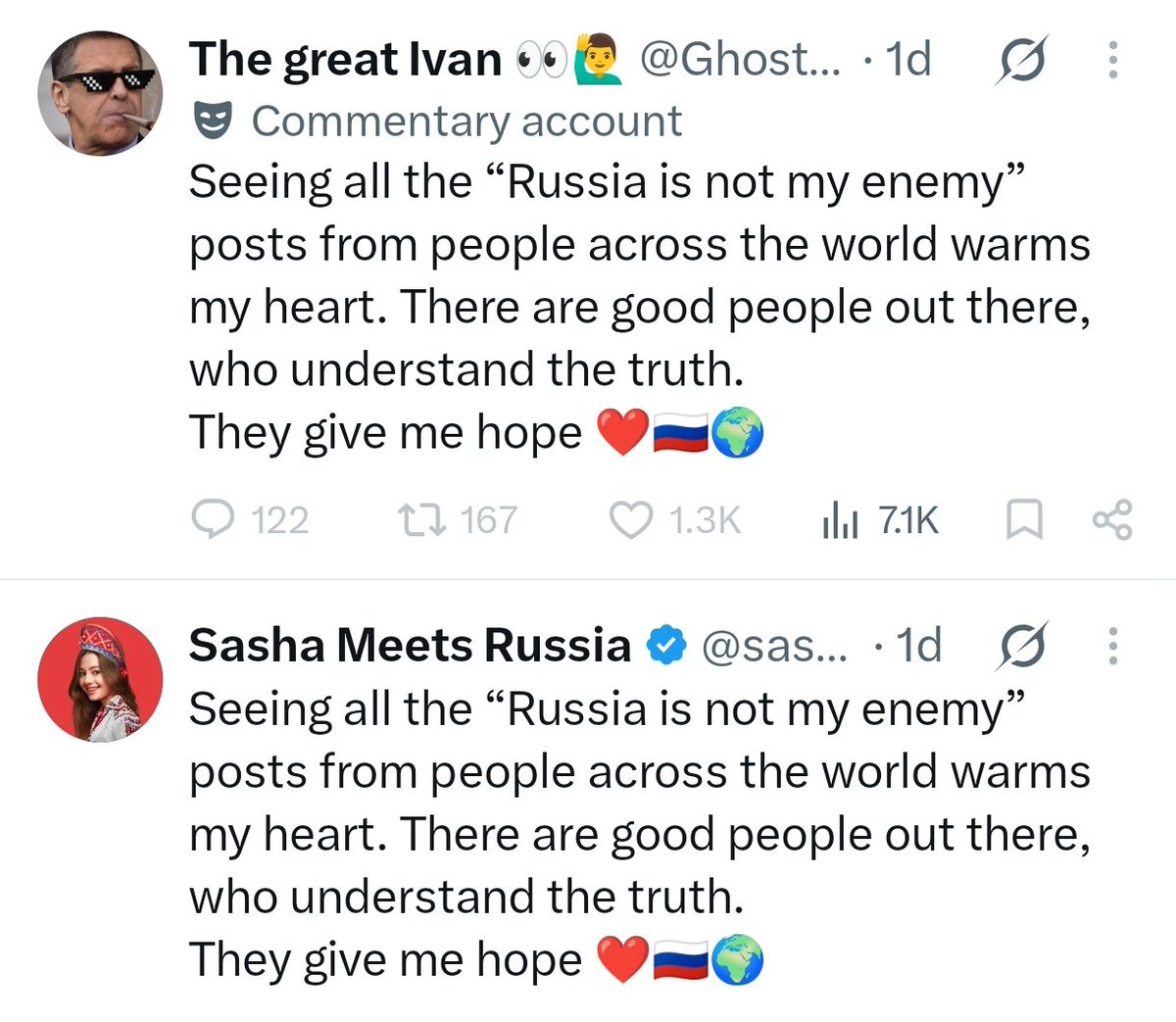 DarthPutinKGB's tweet photo. I see you are all working as a team. https://t.co/PSZF77FdsN