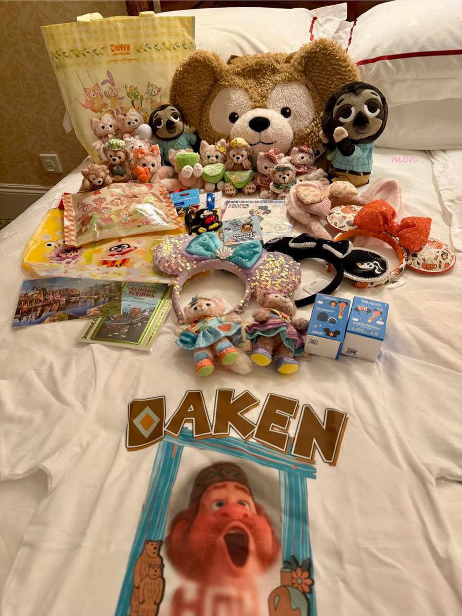 mon1260012's tweet photo. 今回の購入品の一部🐭
MA��ールと年パス誕生日割引🎂
お得にお買い物できてよかった☺︎✨

また行きたい✈️🇭🇰

#hongkongdisney
#duffy https://t.co/gighDK8gEZ