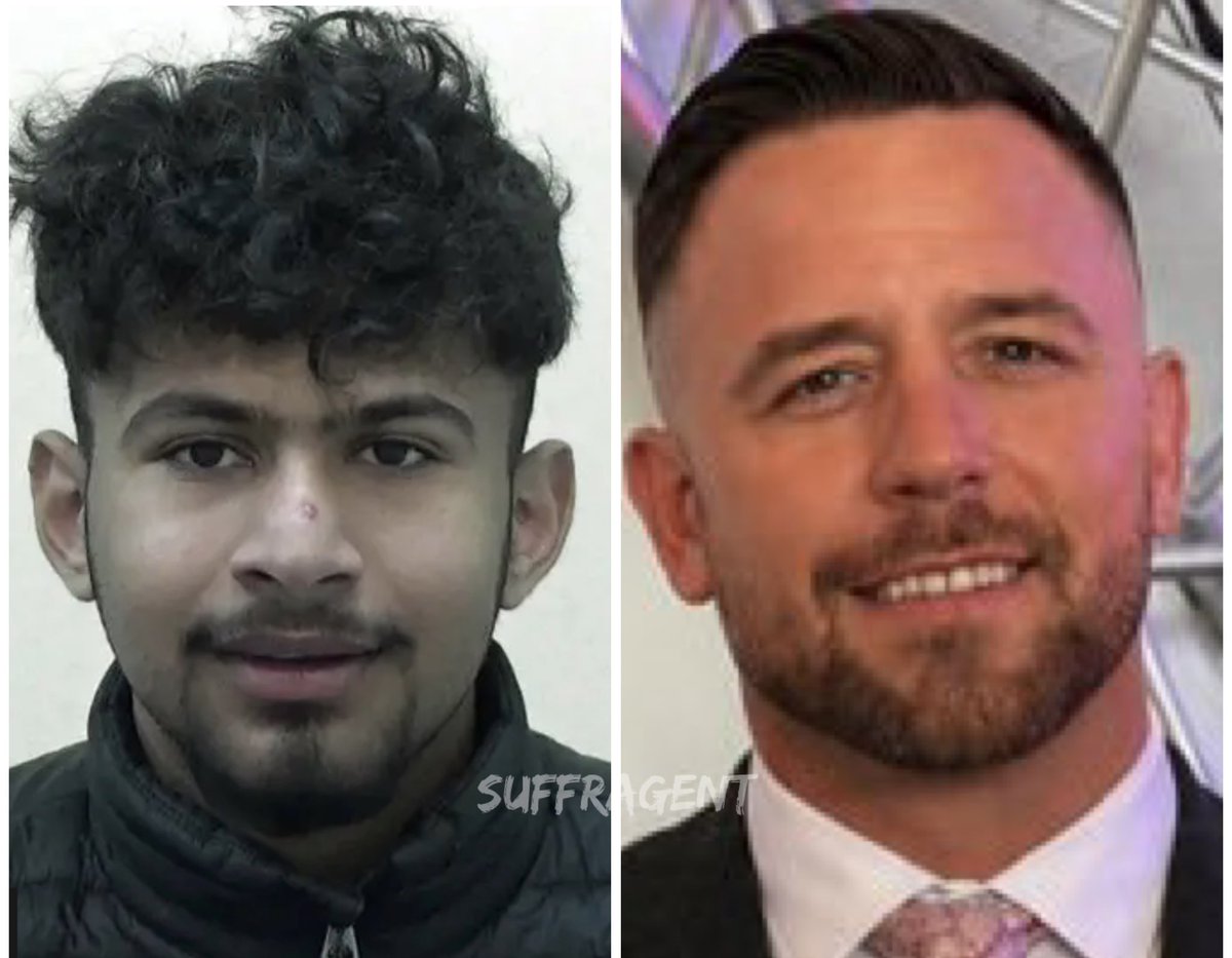 Suffragent_'s tweet photo. Hamoud Al Soaimi raped a 12-year-old girl. No prison time, 180hrs community service.

Vs.

Danny Tommo punctured an empty dinghy, stopping invaders raping the UK. Instant jail, no bail. Deep state persecution. https://t.co/V5yfLYZ8k2