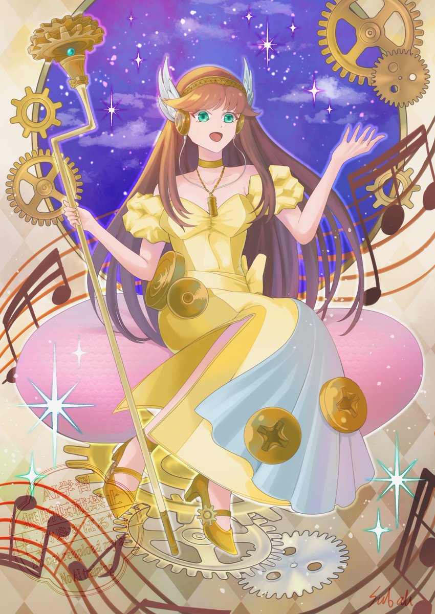 y_taketori_83's tweet photo. 新作イラスト！
お題「オルゴール」をいただきまして
オルゴールの擬人化さんを描きました✨ https://t.co/82aQXK9B48