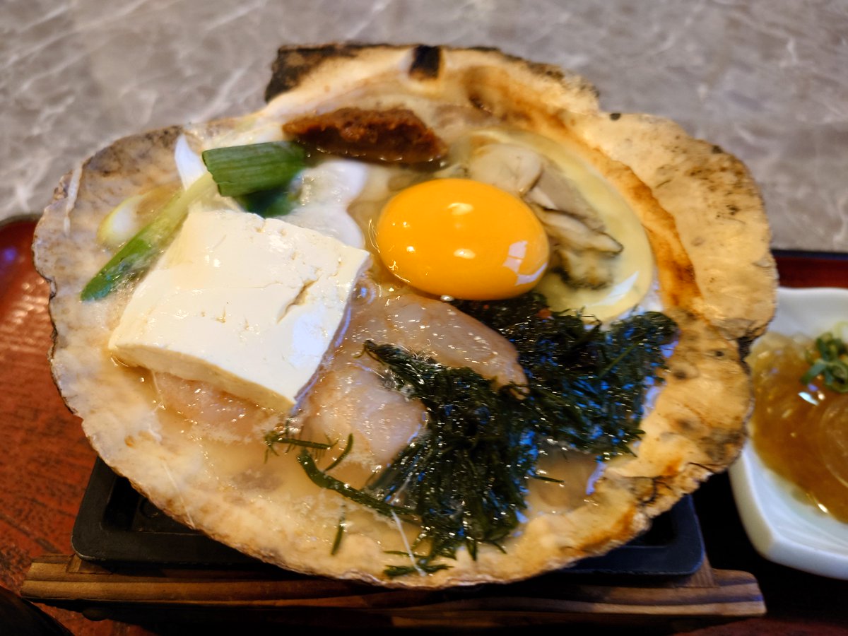 g9e1o7's tweet photo. 青森の郷土料理、貝焼き https://t.co/pRE2TwiHDt