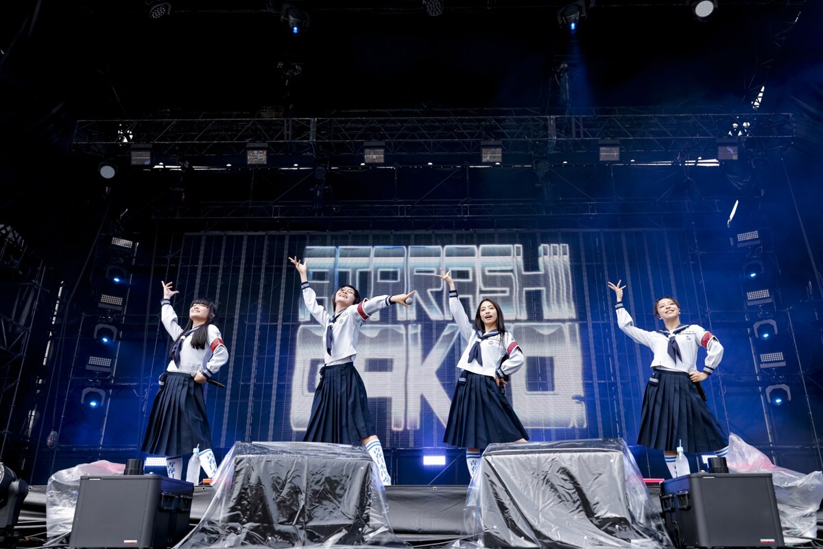 natalie_mu's tweet photo. 【ライブレポート】
WANIMA主催ワンチャンフェス
5周年迎えた初日に願った再会
https://t.co/CFcN8B18E1

アイナ・ジ・エンド、新しい学校のリーダーズ、稲葉浩志、coldrain、Da-iCE、マキシマム ザ ホルモン が出演 https://t.co/wwiwuFsBLu