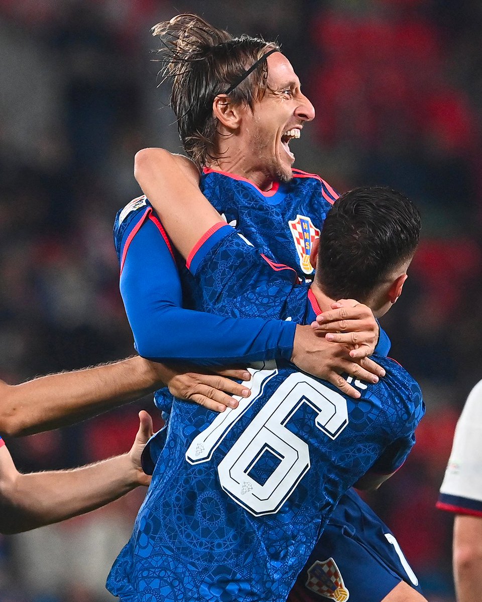 acmilan's tweet photo. Our Maestro on the scoresheet again.
A record-breaking goal for Croatia 🇭🇷⚽️ https://t.co/gt6lGrjVnV