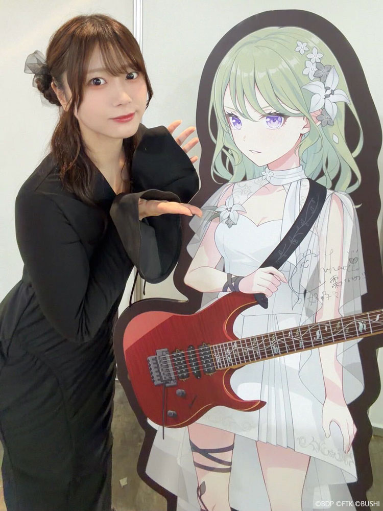 millsage_ofc's tweet photo. 台湾・台北世貿一館で開催された「WirForce 2026」に、
millsageより伊沢なつめ役・千春さんが出演しました！

引き続き #アワーノーツ の応援をよろしくお願いします💐

#バンドリ #millsage https://t.co/N7hBxdYQKX