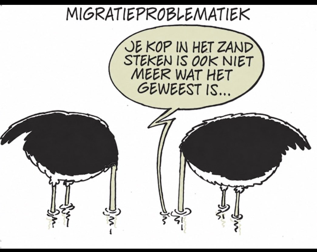 MeriTyping's tweet photo. Deense cijfers over islamitische migranten:

- In 2006 bad 37% van de moslims dagelijks. In 2015 was dat 50%.

- In 2006 vond 62% van de moslims dat de voorschriften van de Koran volledig moesten worden nageleefd. In 2015 was dat 77%.

- In 2006 vond 29% dat moslimmeisjes in het openbaar een hoofddoek moesten dragen. In 2015 was dat 43%.

Liberalen denken dat moslims vanzelf seculariseren en integreren, simpelweg omdat ze in westerse landen wonen. Ze hebben het enorm mis, want deze cijfers laten wederom zien dat moslims van de tweede en derde generatie conservatiever worden. In Nederland zien we precies hetzelfde beeld. We kunnen ervoor wegkijken en het ontkennen, maar struisvogelpolitiek is levensgevaarlijk.