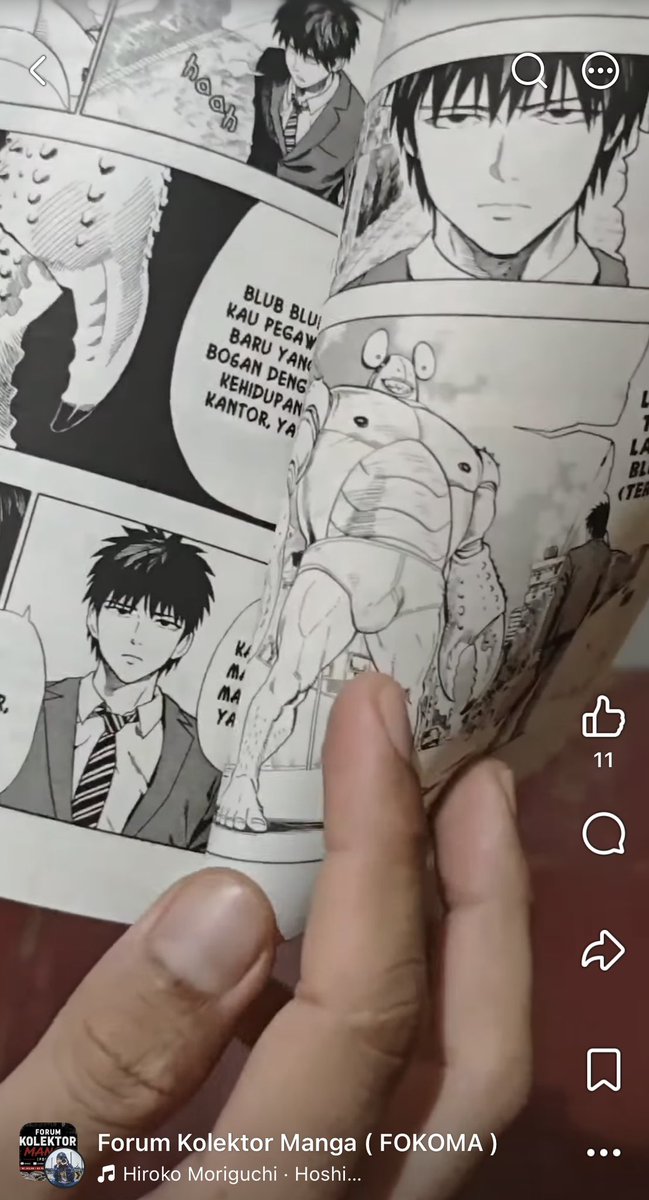 kk4manga's tweet photo. Sebelumnya terima kasih @comic_lxlc sudah menerbitkan ulang OPM vol.1

Tapi ini cuma ganti kertas doang kah? Margin nya ampun 😂

Sumber : tertera https://t.co/XgGdrRnBR4