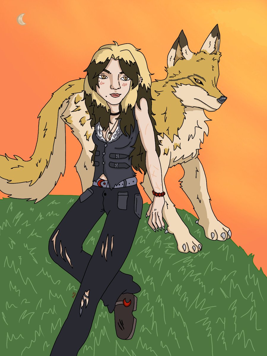 Matutakala's tweet photo. Werewolf oc #werewolf #art #oc #originalcharacter https://t.co/hyr6lUlvVi