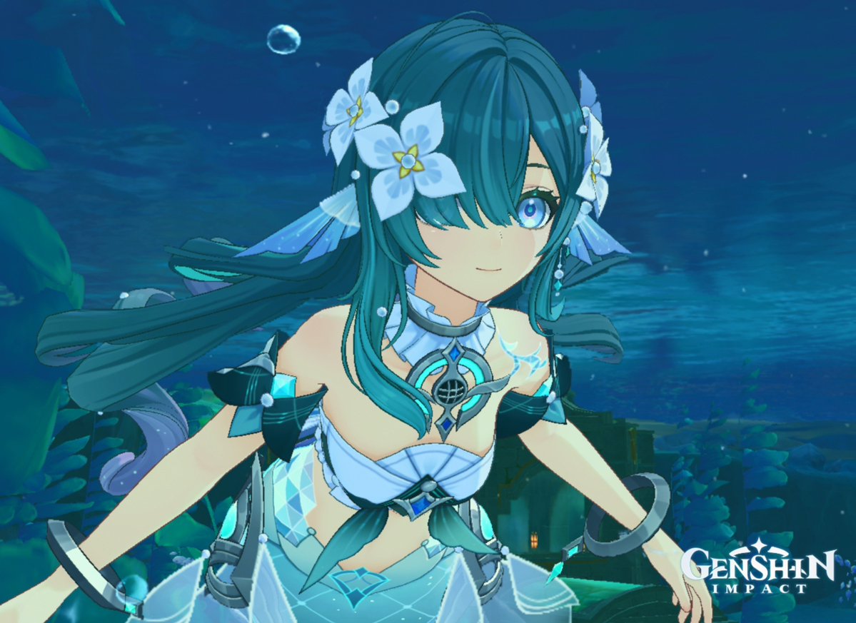 beemleko's tweet photo. pretty mermaid, wish i had better quality for pictures :'c https://t.co/LBnjOajhOR