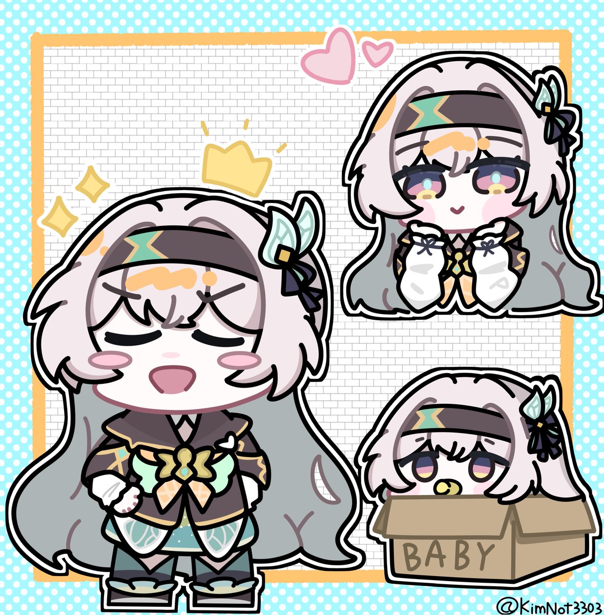 KimNot3303's tweet photo. #HonkaiStarRail #Firefly #流萤 #ホタル 

She’s absolutely adorable♡ https://t.co/aFiOE4sTlI