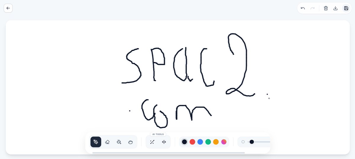 spac2com's tweet photo. Introducing Spac2 Paint: The Minimalist & Smart In-Browser Drawing Studio
Discover Spac2 Paint — a responsive, zero-latency digital canvas featuring intelligent 90° AI wall snapping, bilateral mirror symmetry, scanline flood fill, infinite camera panning, and high-resolution multi-ratio export.
https://t.co/B72NsDSYnb