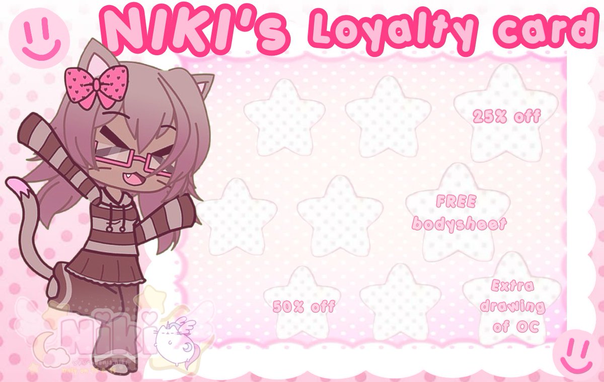 TheKitsuneLover's tweet photo. I made a loyalty card and commision sheet!! ฅ⁠^⁠•⁠ﻌ⁠•⁠^⁠ฅ
(Setting up my PayPal!!) 
#commissionme #gacha #art #drawing #viral #fyp https://t.co/LM2D5fPoZb