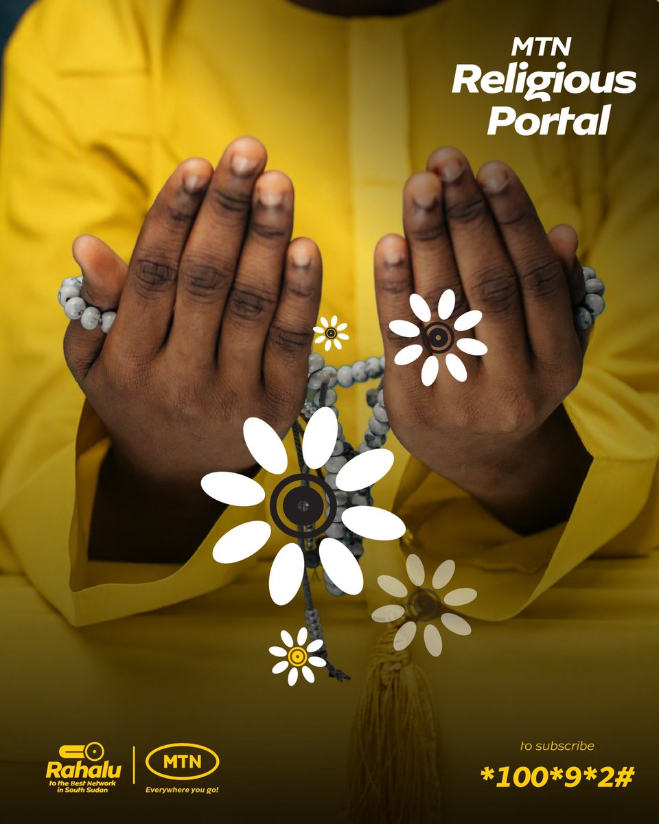 MTNSSD's tweet photo. As the day carries on, keep your faith close.
Stay inspired with Bible verses, audio scriptures and uplifting messages on the MTN Religious Portal.
Dial *100*9*2# to subscribe.
#Switch2MTN #BestNetwork https://t.co/xb7uk0CaRd