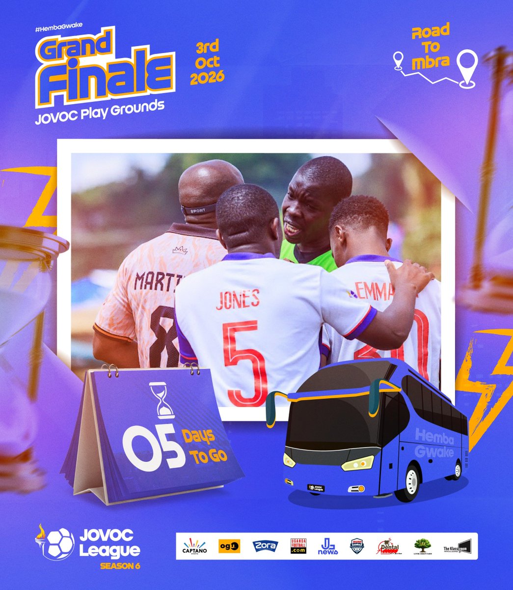 TheJovocLeague's tweet photo. 5 DAYS TO CAUSE CHAOS 

Tag your squad.

#HembaGwake
#JLAtHome https://t.co/lRQEVSWiuU