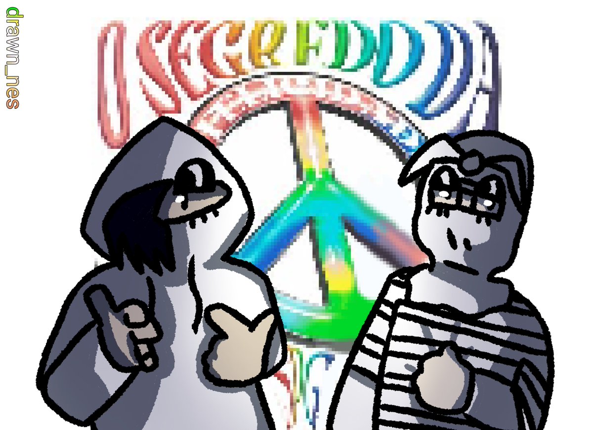 Nestalgia64's tweet photo. Oi ou nada have 
#megaswagfanarts #spg https://t.co/vA49MoBBa4
