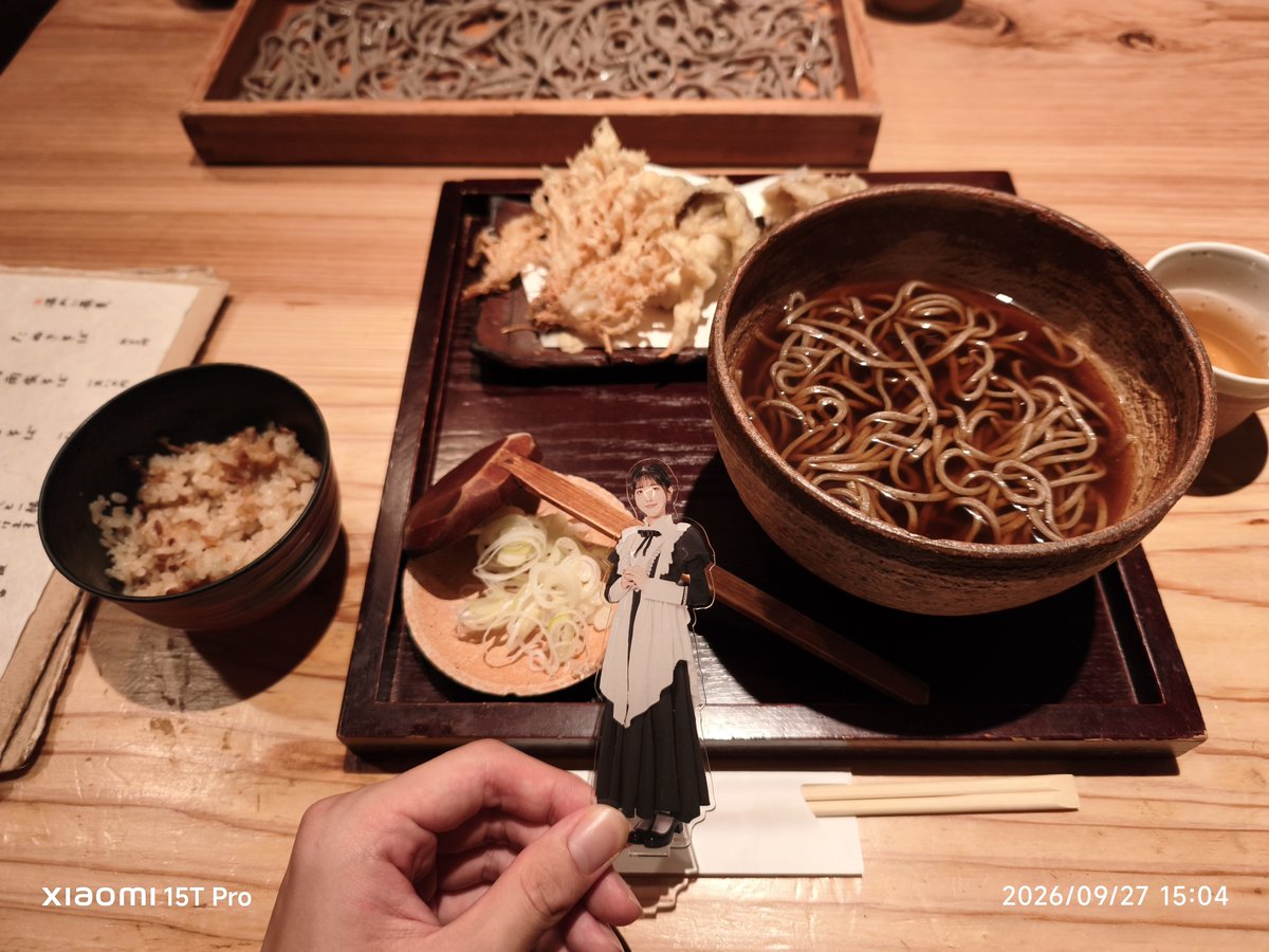 samezu_rouge's tweet photo. 板蕎麦香り屋さんだよ....
きのこの天ぷらが美味しすぎた
#孤独のヤブグルメ https://t.co/KaSGeaRbP9