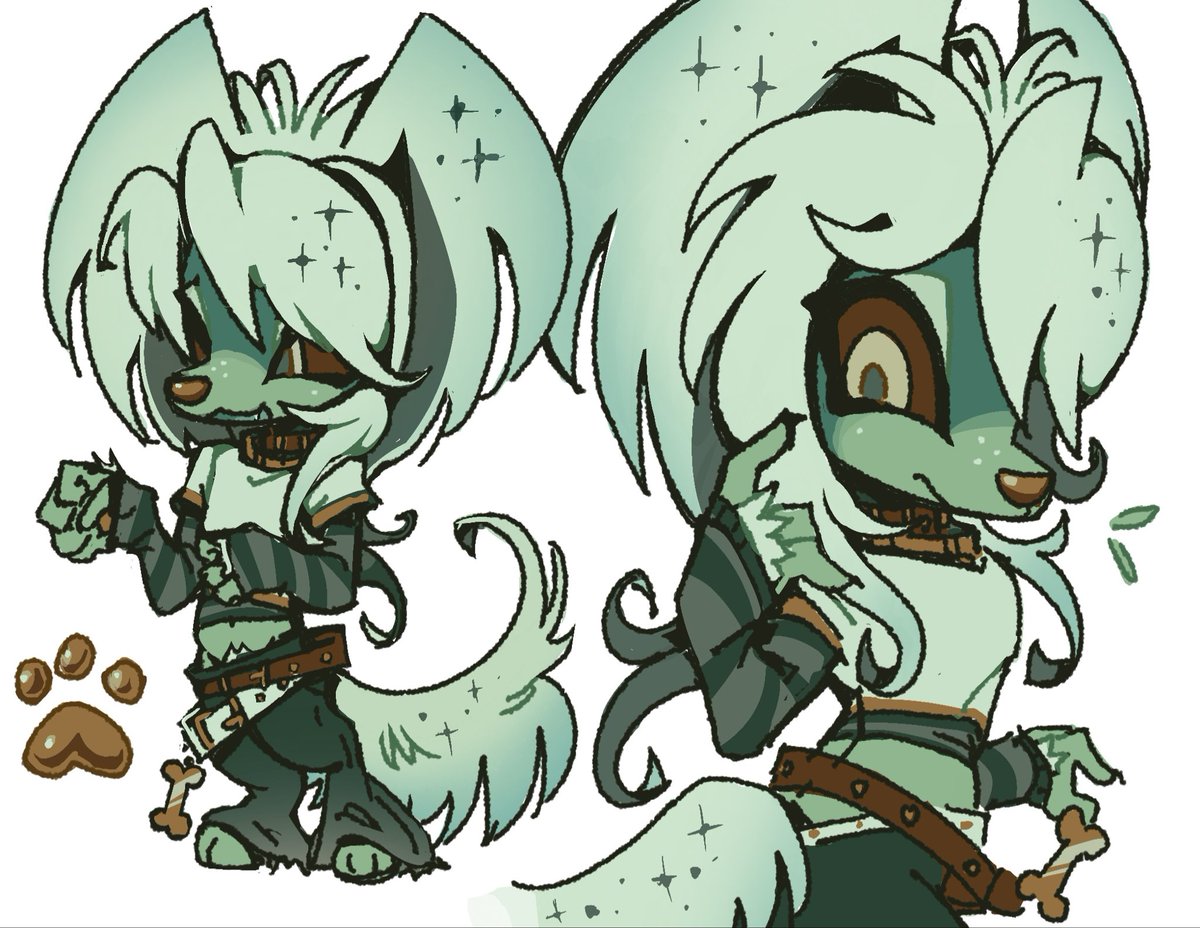 boioioinging's tweet photo. Turned my evil #fursona into a HELLHOUND! 
#HelluvaBoss�� YAY! I love my creature https://t.co/AHmQBHvkXz