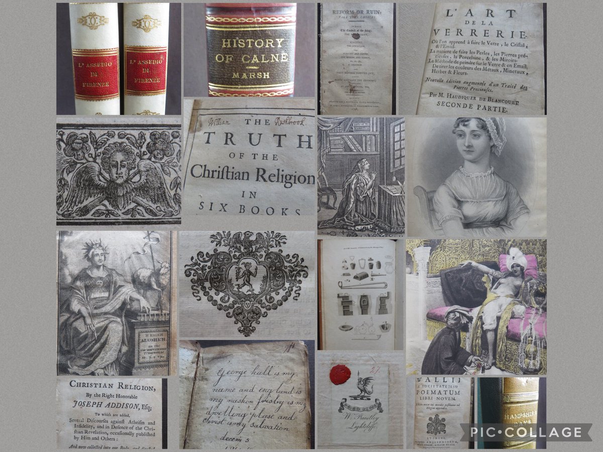 wisdompedlars's tweet photo. IT'S BOOK AUCTION DAY!
No reserve, antiquarian book auctions, ending from 8pm (UK time)
#antiquarian #history #books #rarebooks #bookhistory #earlymodern #travel #science #naturalhistory #religion #bookcollecting #bookauctions
https://t.co/Uv8qjnCLUR https://t.co/ATCQkxWRNT
