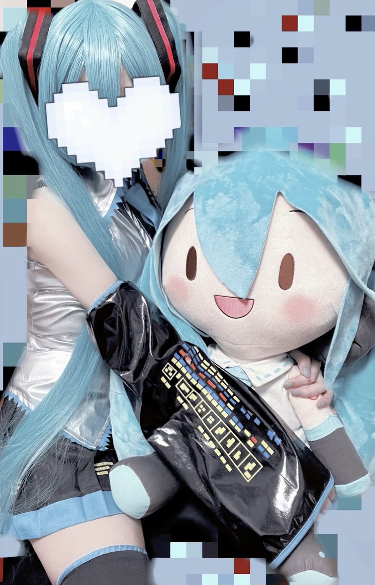 Twinkle_39's tweet photo. ぎゅ～♡⸝⸝ #初音ミク https://t.co/EoK3psdRb3