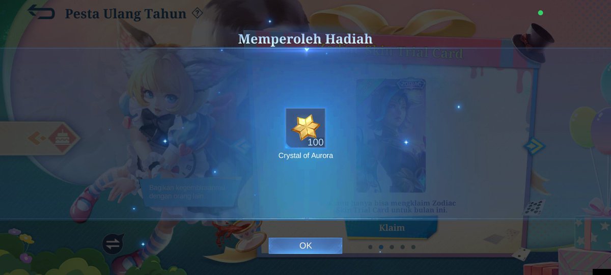 Txtmlbb_'s tweet photo. MINT P BIRTHDAY GIVEAWAY!! 🥳

MARI IKUTI GIVEAWAY DARI FOUNDER KAMI MINT P

HADIAHNYA:

- SL CARD PREM FOR 1
- WDP FOR 4
- 85 DM FOR 2
- 59 DM FOR 3

SYARATNYA EZ:

- MAIN MLBB & BUKAN AKUN GA HUNTER
- FOLLOW AKUN INI & AKUN @txtmlbbpickme 
- LIKE & RETWEET POST INI DAN 2 POST LAIN
- BERIKAN DOA TERBAIK DARI KALIAN

AYOO IKUT SEMOGA KALIAN BERUNTUNG! DIUNDI TGL 1 OKT YA!