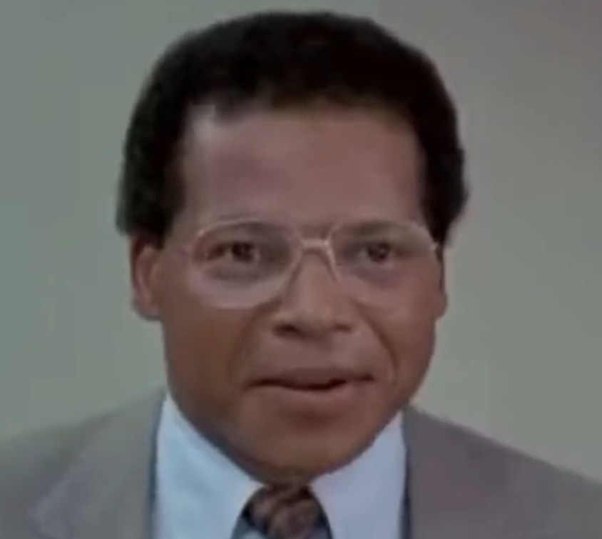 PlagueOfGripes's tweet photo. I always like to point out how Donald Johnson, throughout the whole film, is just there for the chaos. He LOVES it! https://t.co/MujTPkpxSE