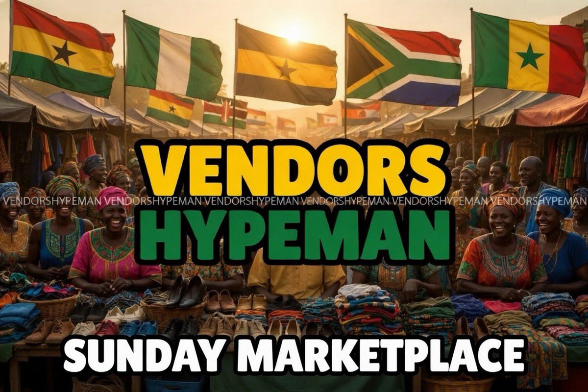 VendorsHypeman's tweet photo. Before church or after service, take five minutes to post your business. 
Your next customer might also be scrolling on a Sunday morning. 
If you like no carry your business for head
In the marketplace jungle, you’re either the lion closing deals or the gazelle running from them https://t.co/kPQmgb6cXz